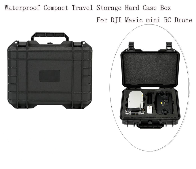 Bag for DJI Mavic Mini Drone Waterproof Compact Travel Storage Hard Case Box