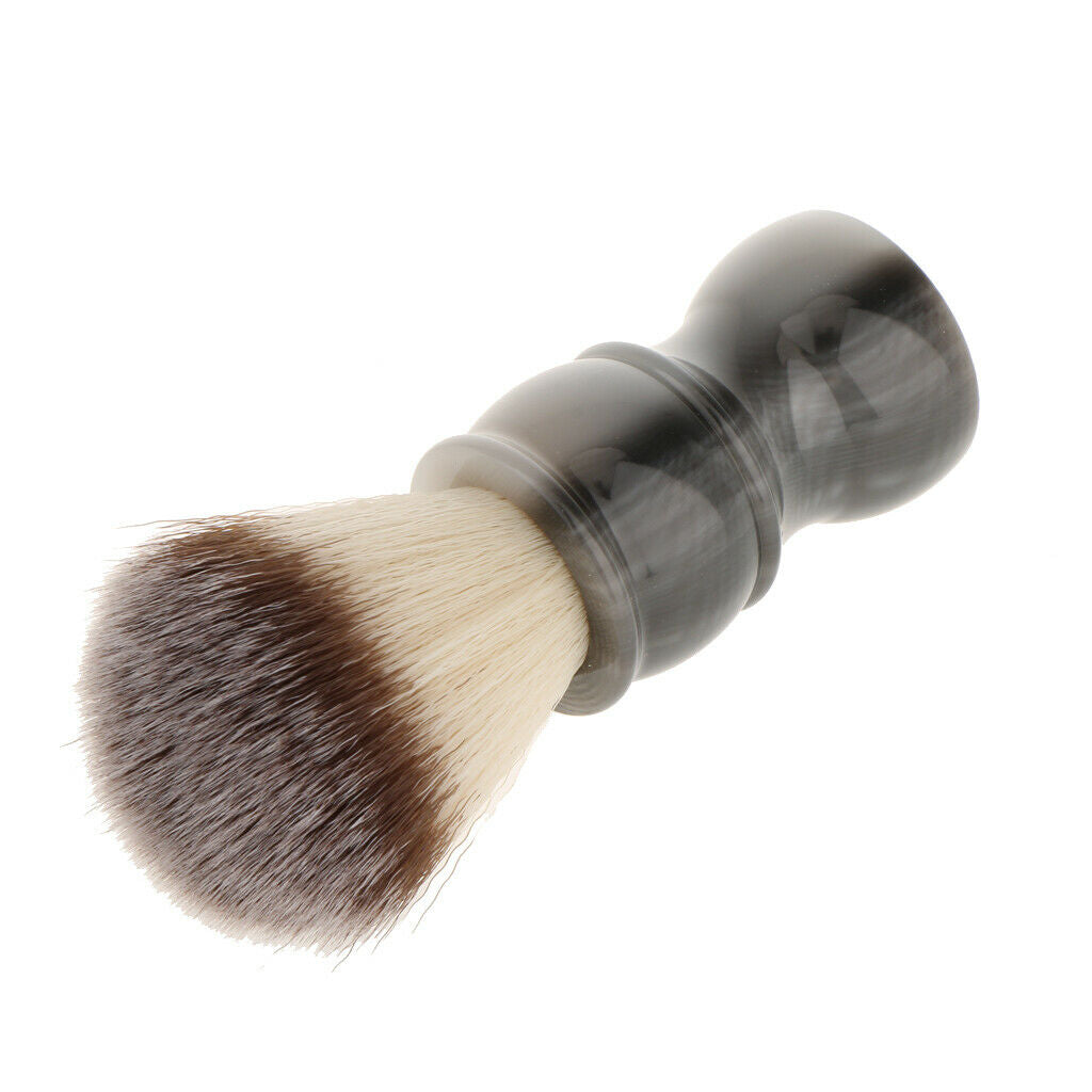 Premium Shaving Brush Salon Barber Razor Tool for Facial Beard Cleaning