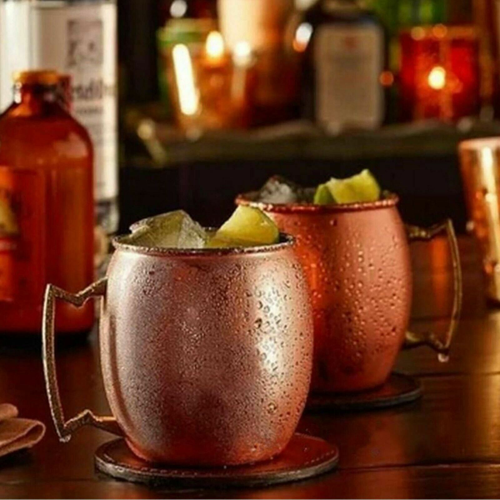 530ml Copper Stainless Steel Moscow Mule Coffee Tea Beer Drink Drinking Cup Mug