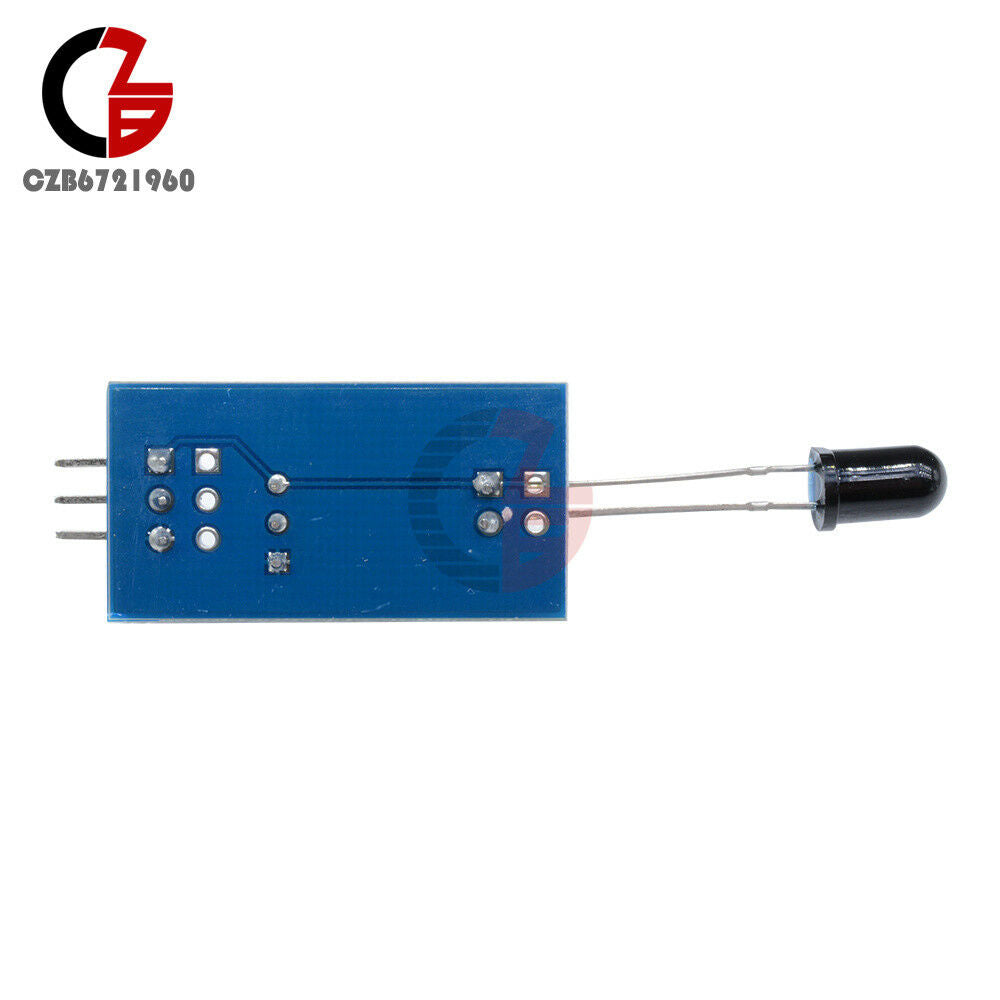 3.3/5V 760-1100nm LM393 Flame Sensor Module Temperature Sensor Board for Arduino