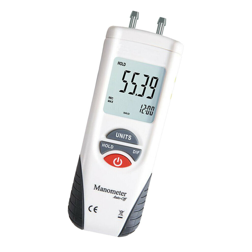 Hand-HT-1890 Digital Differential Pressure Gauge Barometer Professional