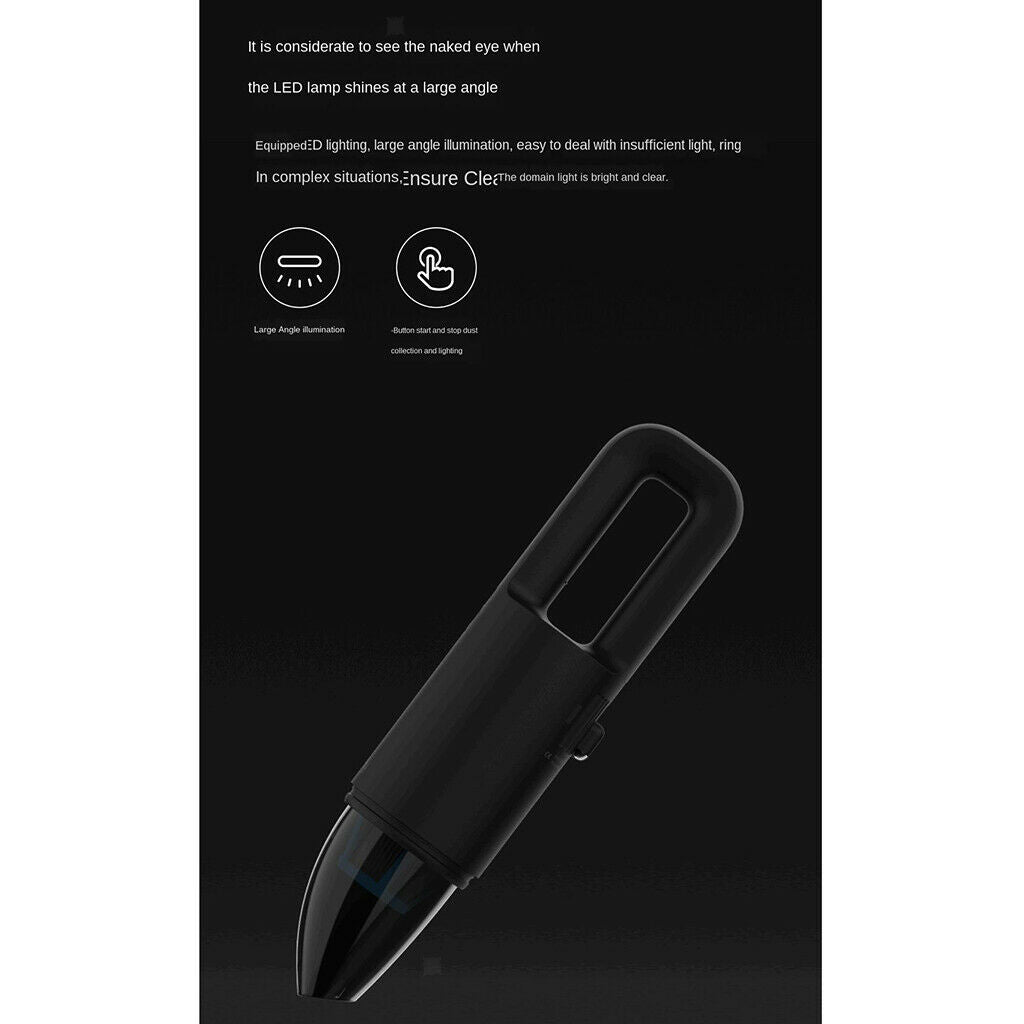 Car Vacuum Cleaner Low Noise Car Cleaning Parts Auto Cleaning for Hair