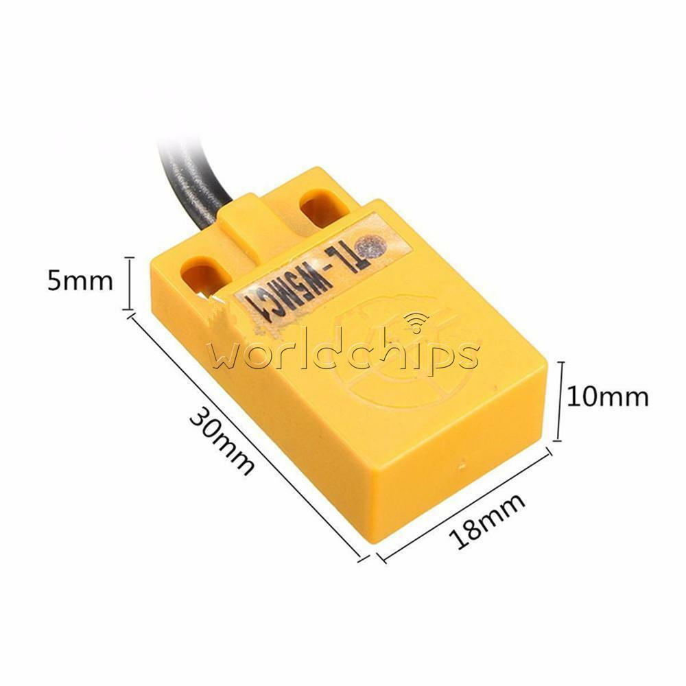 5mm 3 Wire TL-W5MC1 Inductive Proximity Sensor Detection Switch NPN DC 6-36V