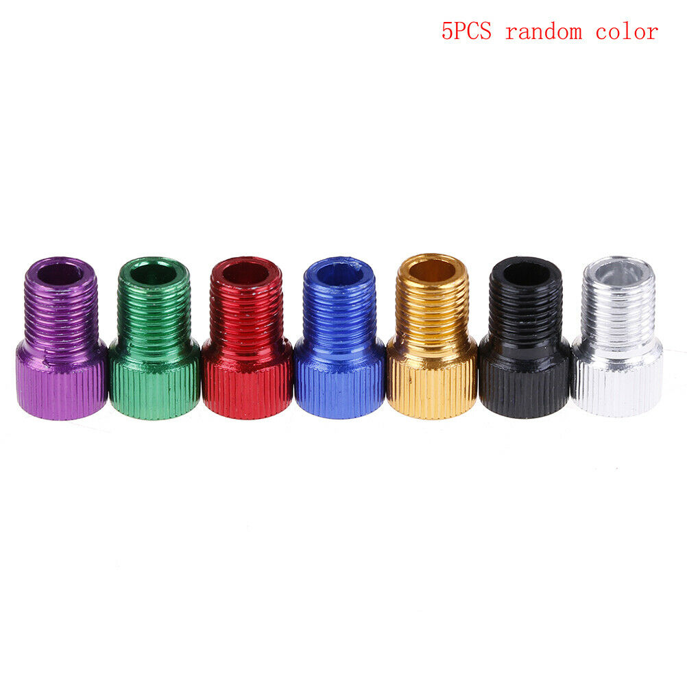 5x presta to schrader valve adapter converter road bike cycle bicycle pump  S FG