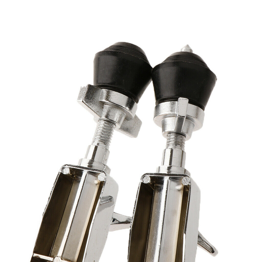 1 Pair Bass Drum Spurs Replacement Parts for Jazz Drum Precussion Instrument