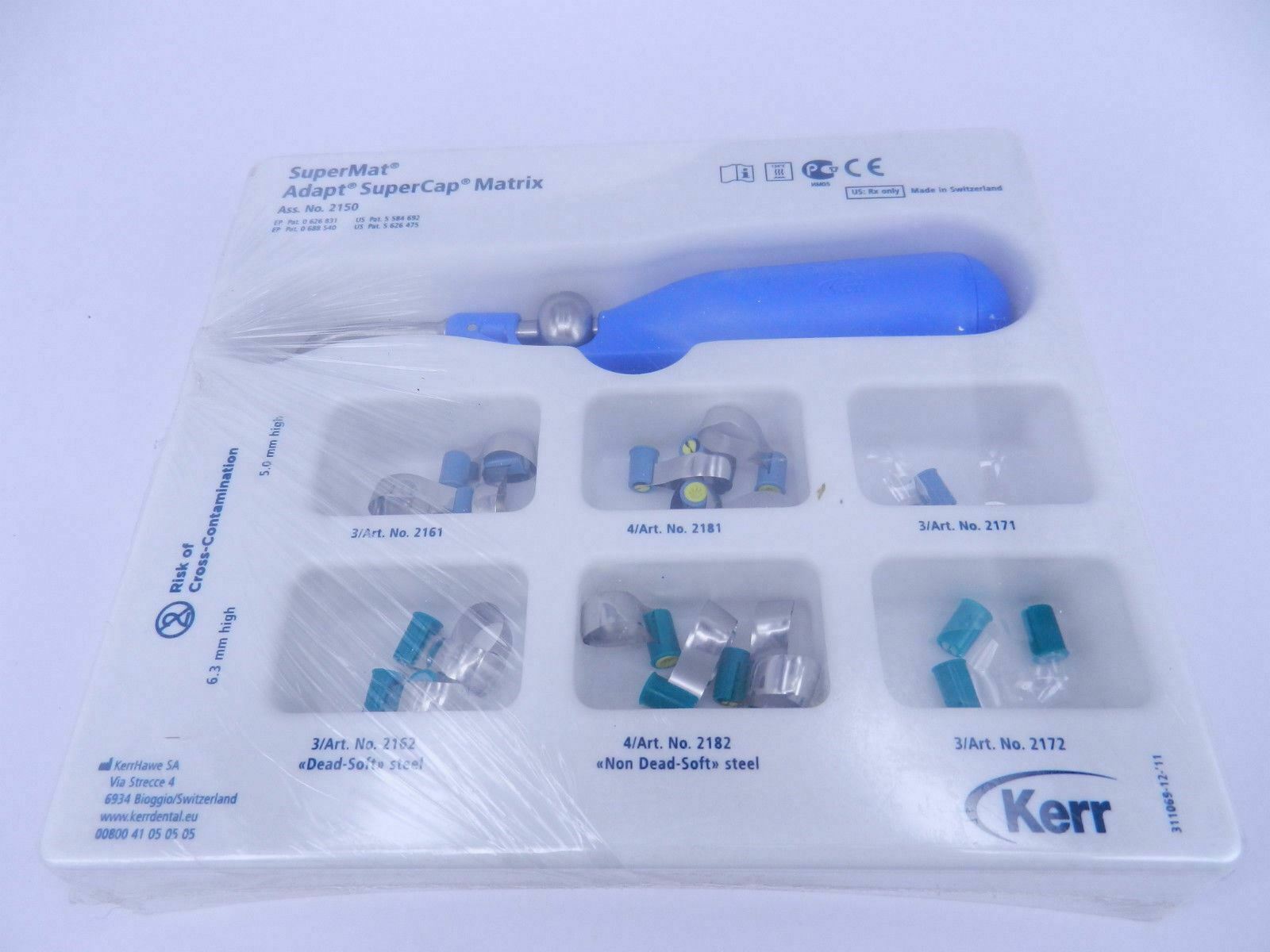Dental Kerr SuperMat Adapt SuperCap Matrix - No. 2150 - Free  !