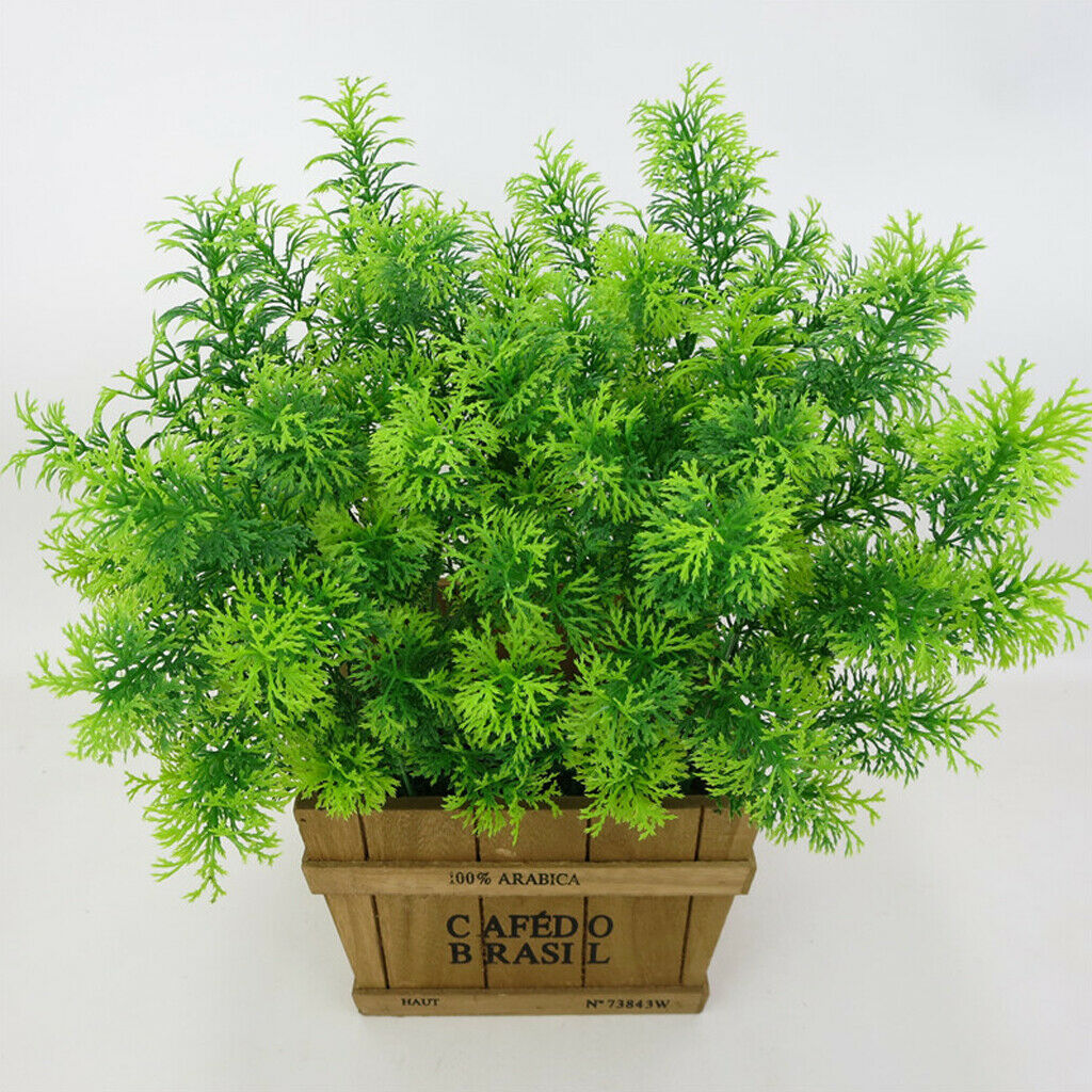 Artificial Cedar Tree Home Decor Conifer Tree Plastic Patio for Home Office