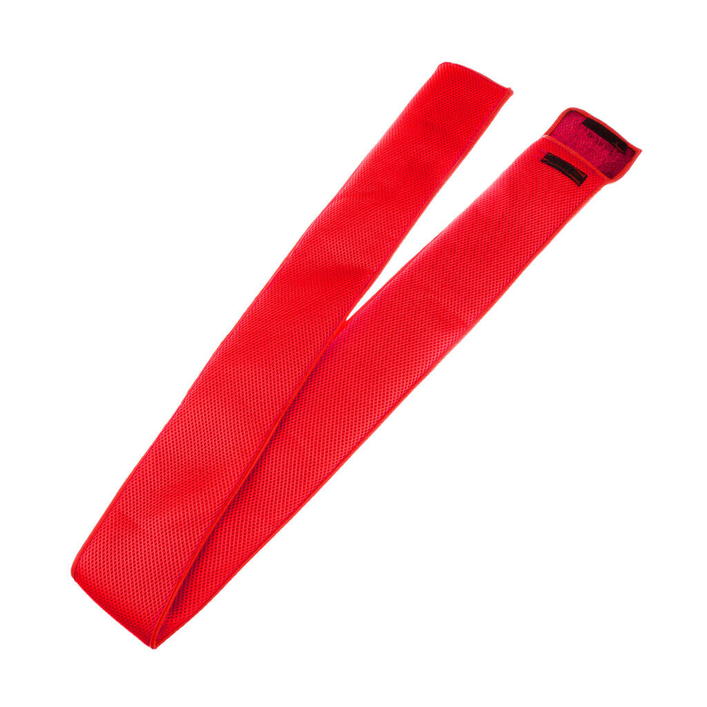 2X Fishing Rod Bag Rod Sleeve Cover Fishing Pole Glove Protector Pouch Red
