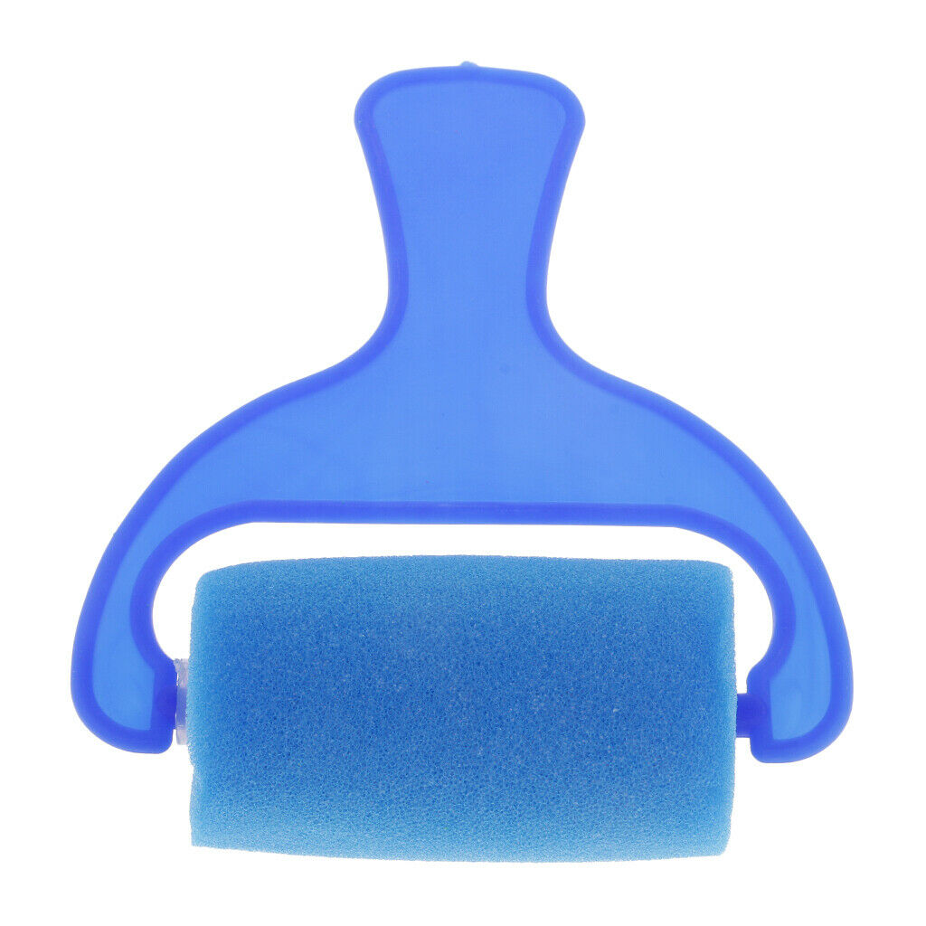 Set of 4pcs Sponge Brush Paint Roller Kid Art Craft Painting Drawing Tools