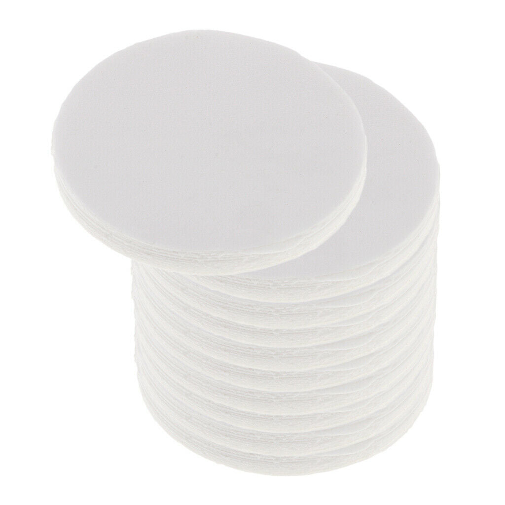 100x White Ceramic Fiber Insulation Blanket Microwave Kiln Shelf Paper Round