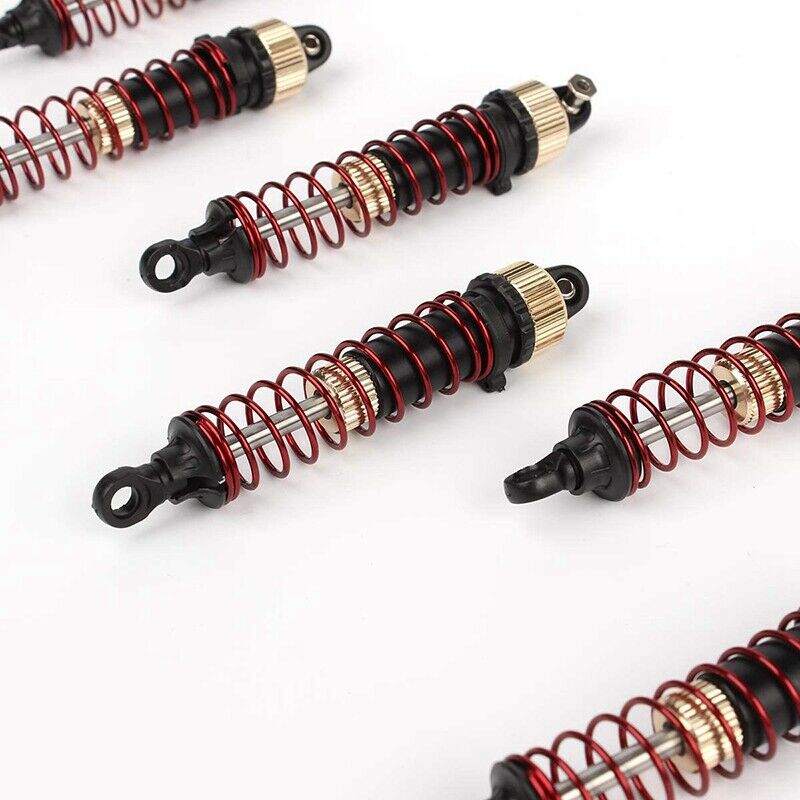 2X(RC Shock Absorber, Adjustable Assembled Sp Damper Suspension Upgraded OiI8T7)