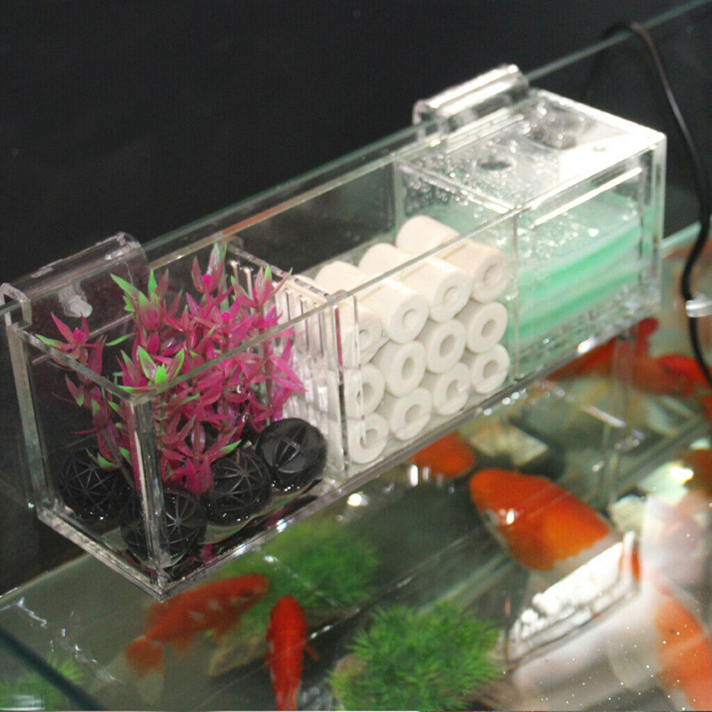 Acrylic aquarium filter aquarium upper material