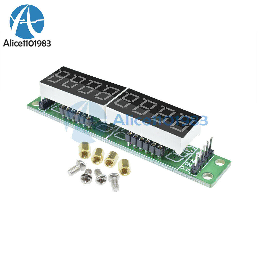 5PCS MAX7219 CWG 8-Digit Digital Tube Display Control Module Red for arduino