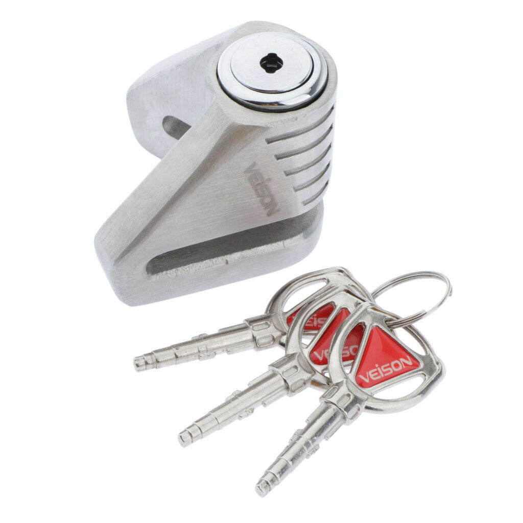 DT3 Aluminum Waterproof Antitheft Wheel Disc Brake Lock Motorcycle Bicycle