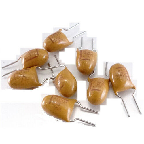 [20pcs] TAP106K035HSB 10uF 35V 10% Tantalum THT