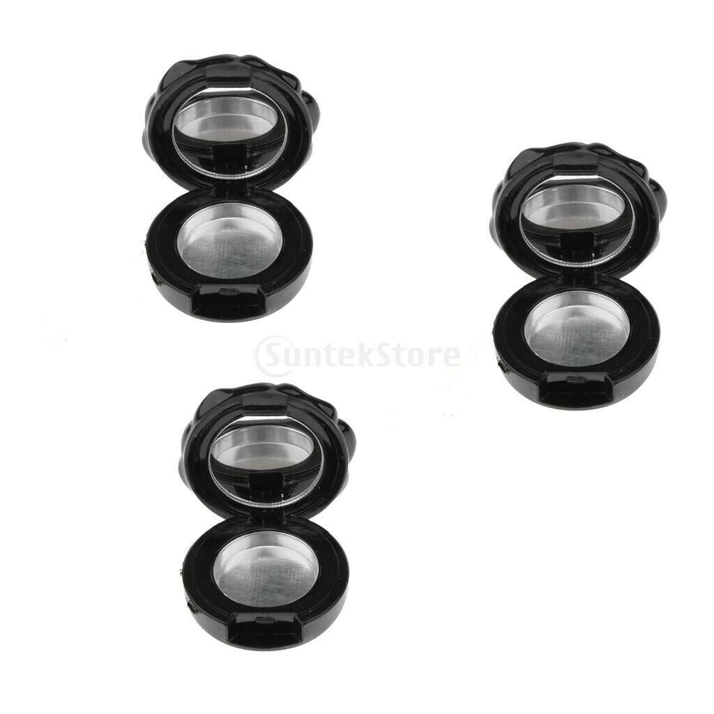 6x Empty Makeup Palette Powder for Eyeshadow Blush Lip Gloss DIY Mirror Case