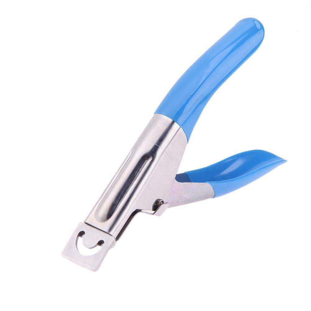 Stainless Steel Nail Clipper Acrylic Gel False Nail Tips Edge Cutter Tools @