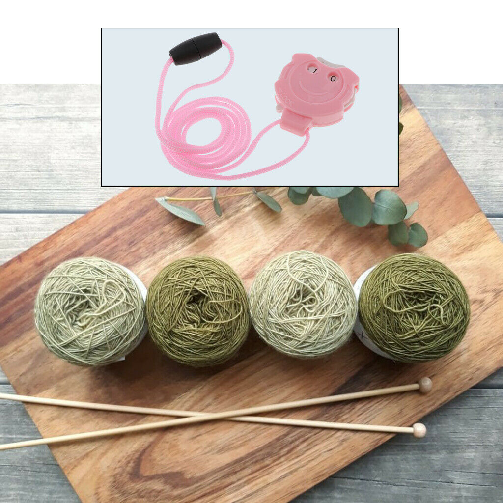 Lovely Knitting Row Counter Numeric Yarn Stitch Marker Sewing Accessories