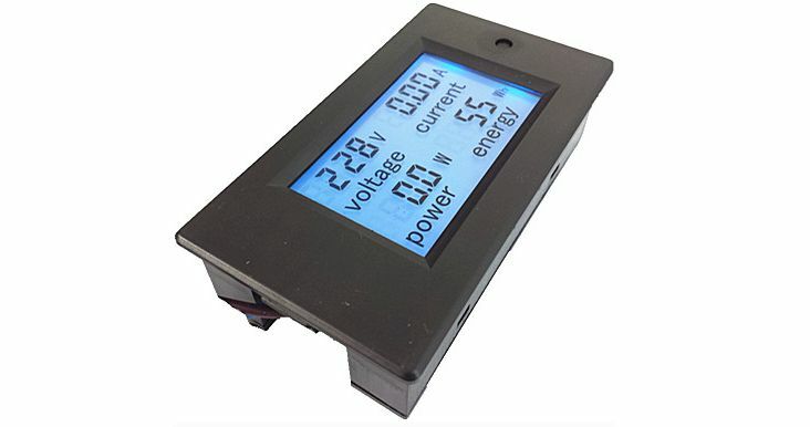 AC 100A 80-260V Digital LCD Voltmeter ammeter power meter PZEM-061
