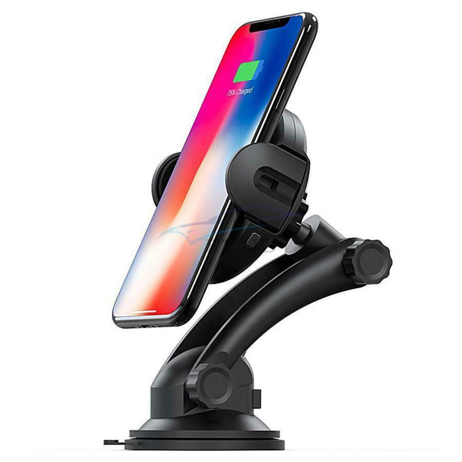 4.5V-5.2V Auto-clamping Type-C Vehicle Wireless Charging Holder Air Vent Bracket