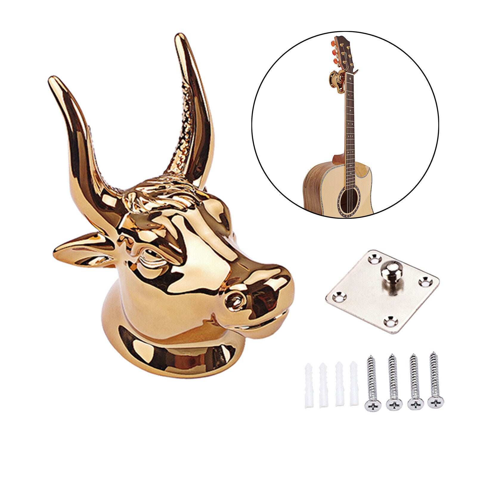 Guitar Wall Hanger Hook Acoustic Classic Guitar Holder Hanging Rack Display