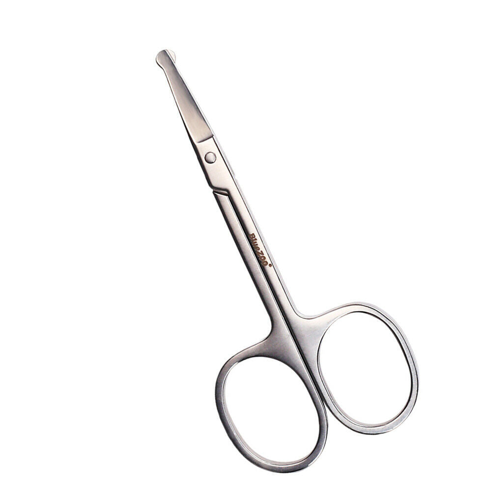 Beard Eyebrow Eyelashes Trimming Scissors Trimmer Painless Hair Removal