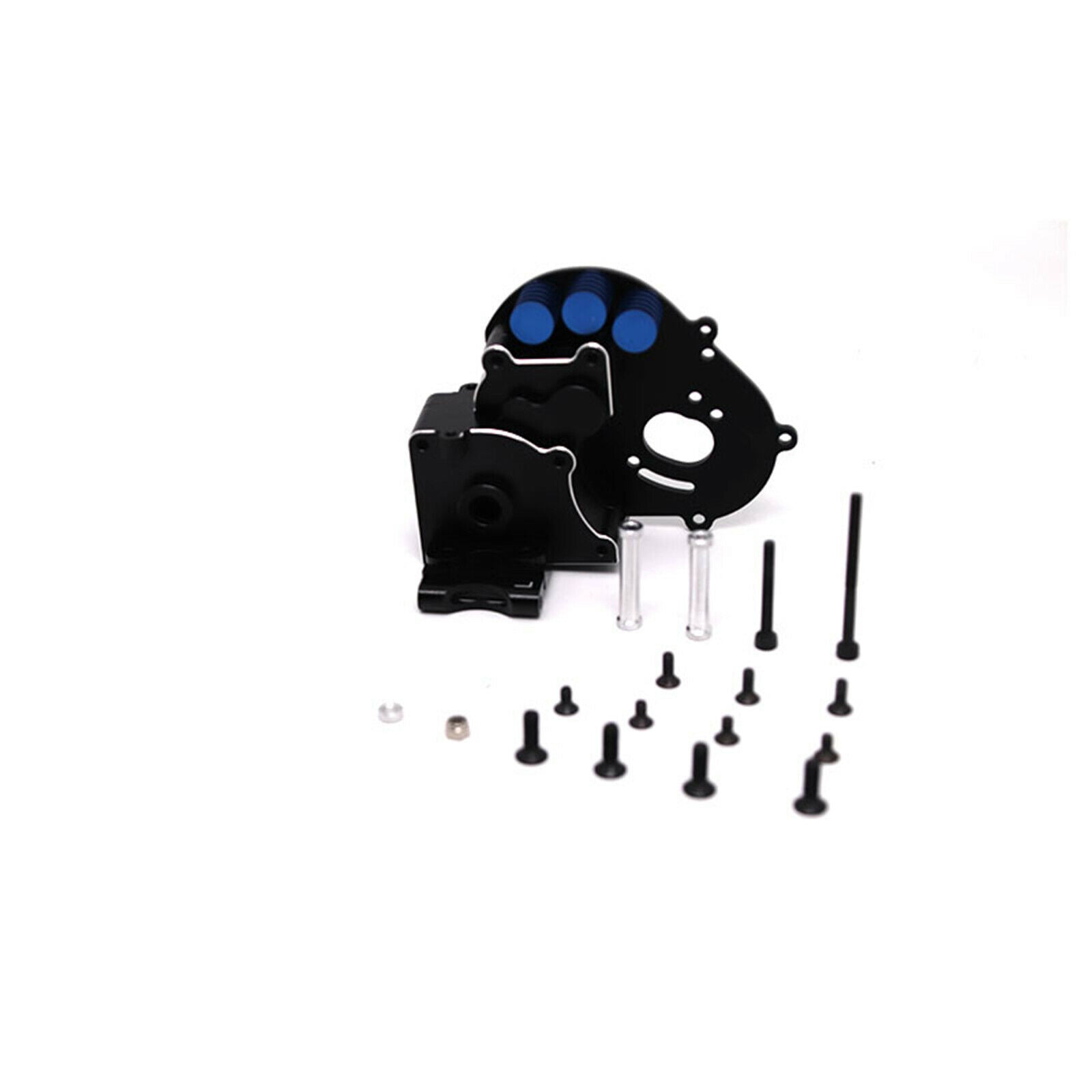 Al Alloy Gearbox Cover Transmission Case Cover for Traxxas Slash 2WD RC Car