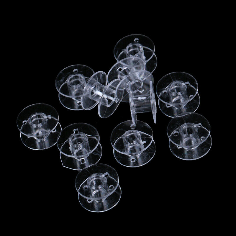 1set Clear Plastic 36 Bobbins Sewing Machine Spools With Thread Storage C.l8