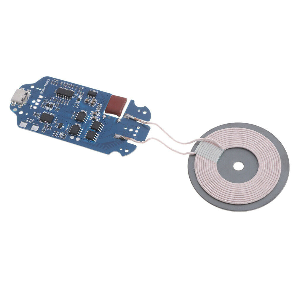 10W QI fast wireless charger transmitter module PCBA circuit board with coilBDA