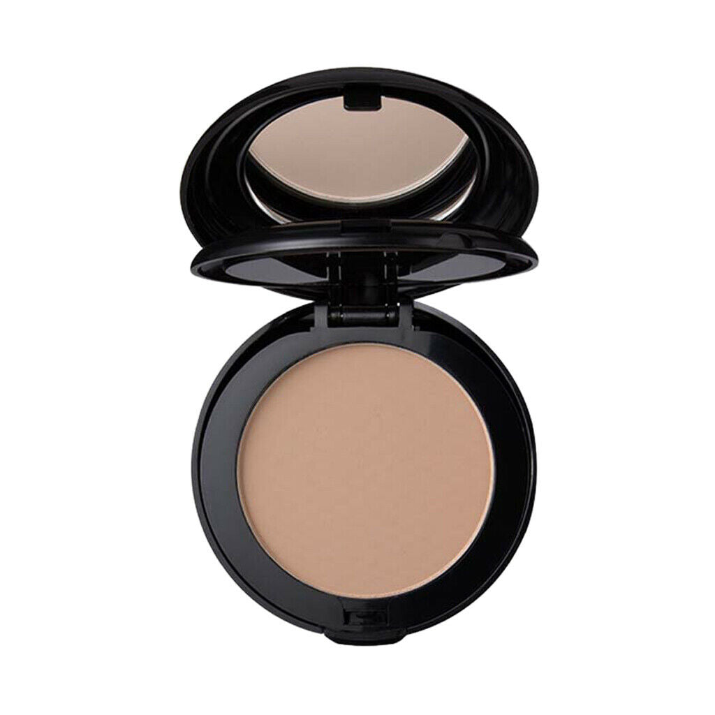 Face Oil-control Concealer Shading Highlight Pressed Powder With Mirror Skin