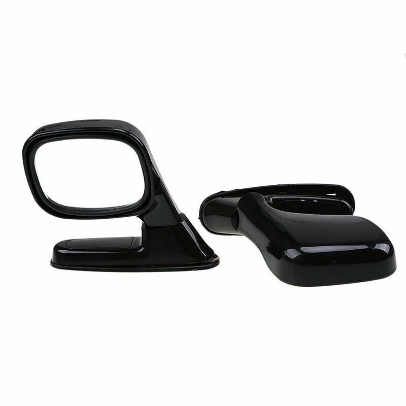 Pair Car Auto SUV Pickup Side Rear View Mirror Left Right Side Black Universal
