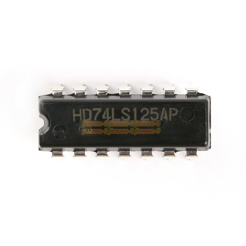 1pcs DIP HD74LS125AP logic chip bus buffer 4-way tri-state DIP-14 Chip