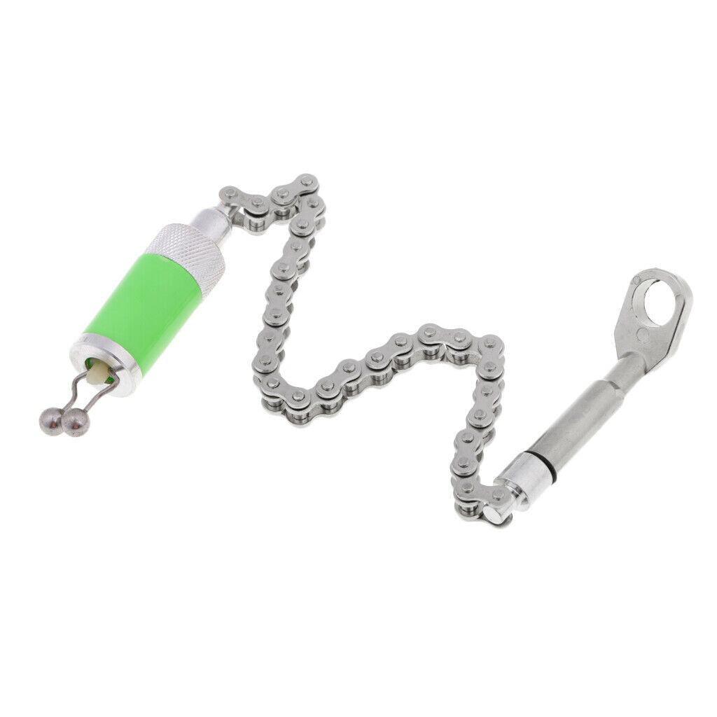 Carp Fishing Bite Alarm Tackle Chain Indicator Green