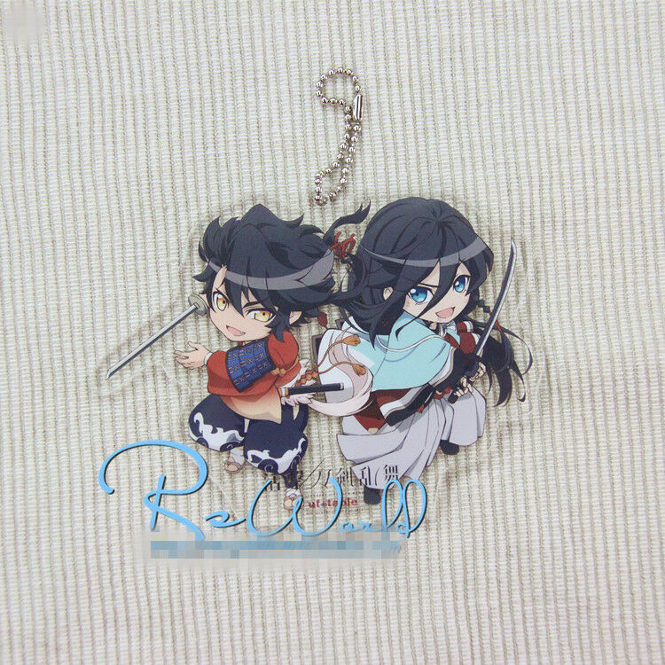 T465 Hot Anime Touken Touken Ranbu - Hanamaru acrylic keychain straps Cosplays