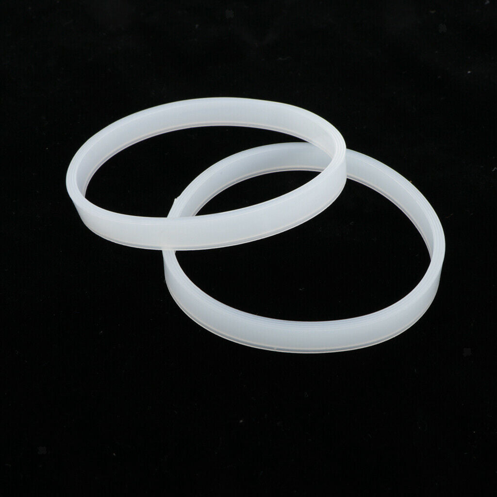 5pcs White Gaskets Rubber Sealing  Replacement Fits For