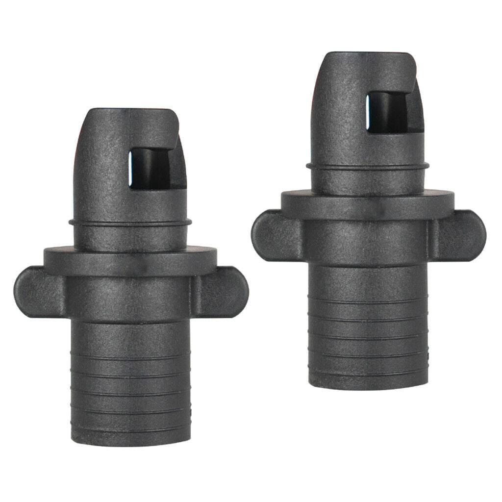 2Pcs Kayak Valve Adapter Inflated Boat Dinghy Pump Hose Canoe Pump Connector