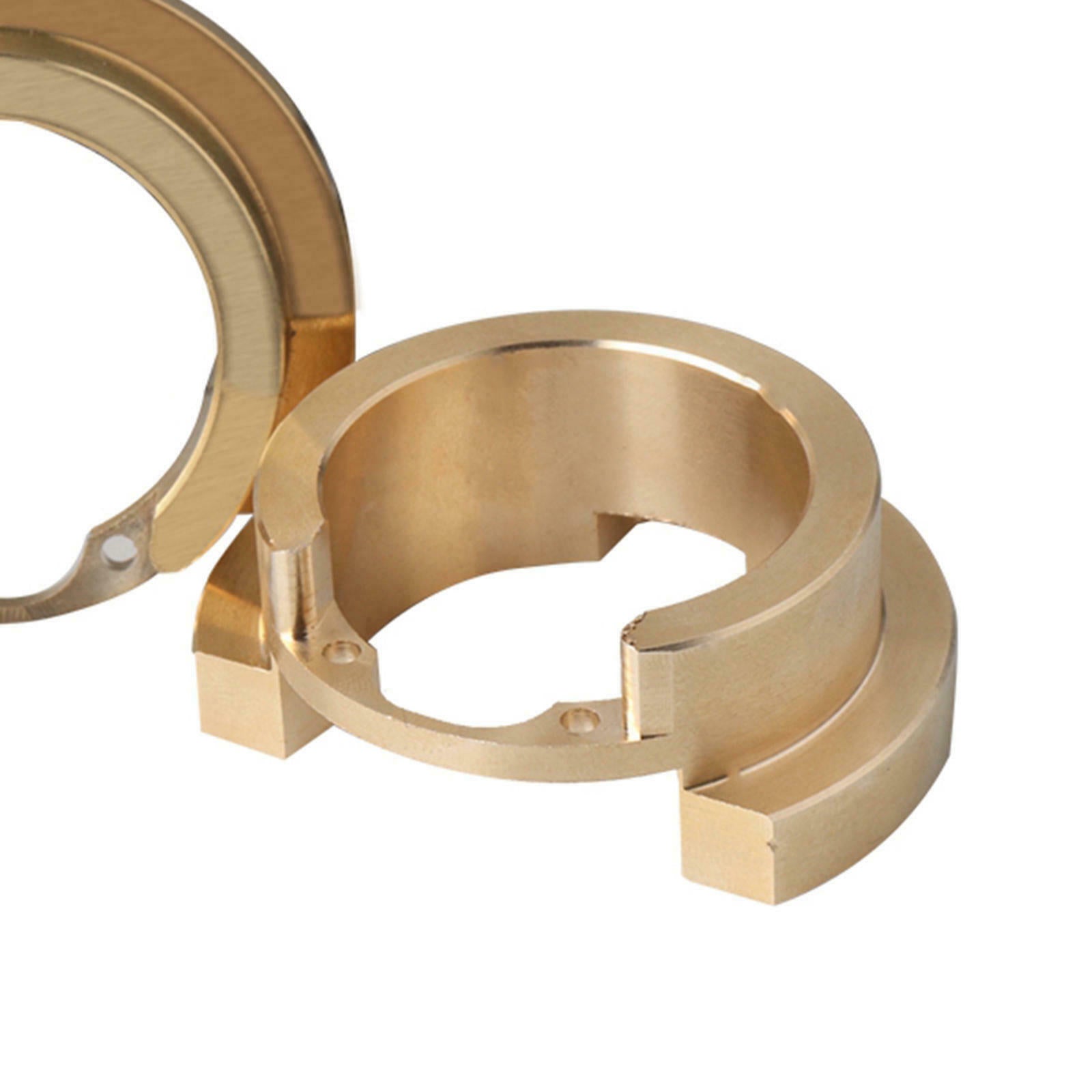 RC Brass Counterweight Drive Housing Fits 1:10 RC Crawler TRX4 Car Parts