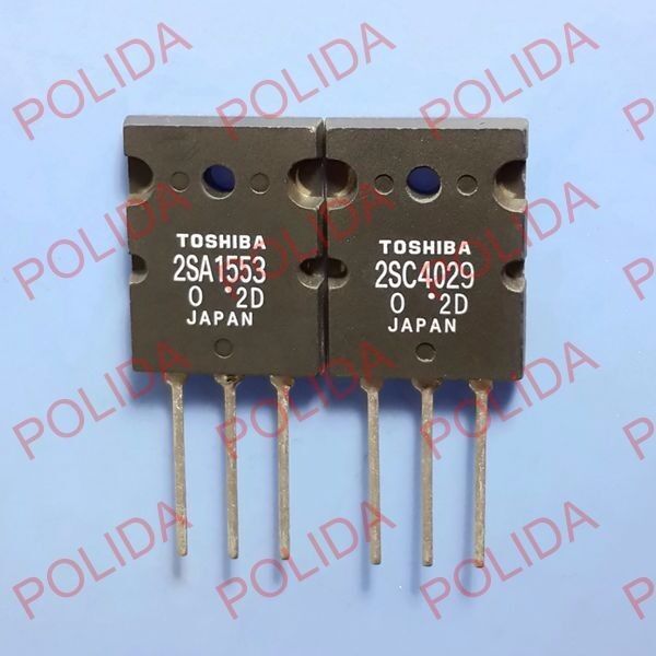 1PAIR OR 2PCS TOSHIBA TO-3PL 2SA1553-O/2SC4029-O 2SA1553/2SC4029 A1553/C4029