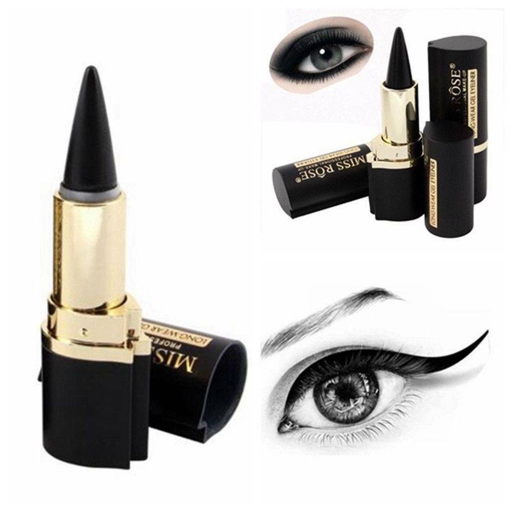 Black Waterproof Women Eyeliner Liquid Eye Liner Pen Pencil Gel Makeup Cosmetic