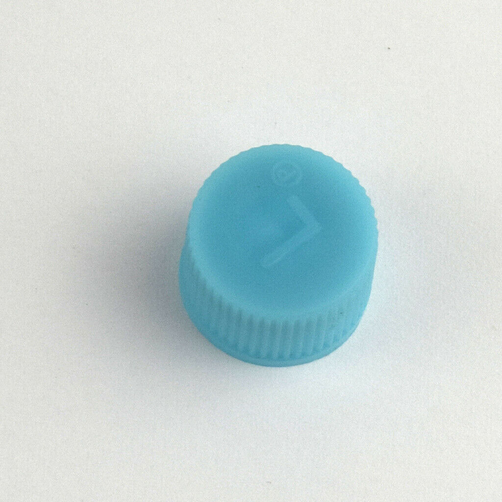 40 pcs high and low side port Air Conditioning Schrader Valve Caps blue