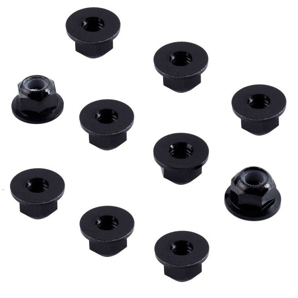 20pcs   Steel   M4   4mm   RC   Wheel   Tires   Nuts   Flanged   Nut   for   XS