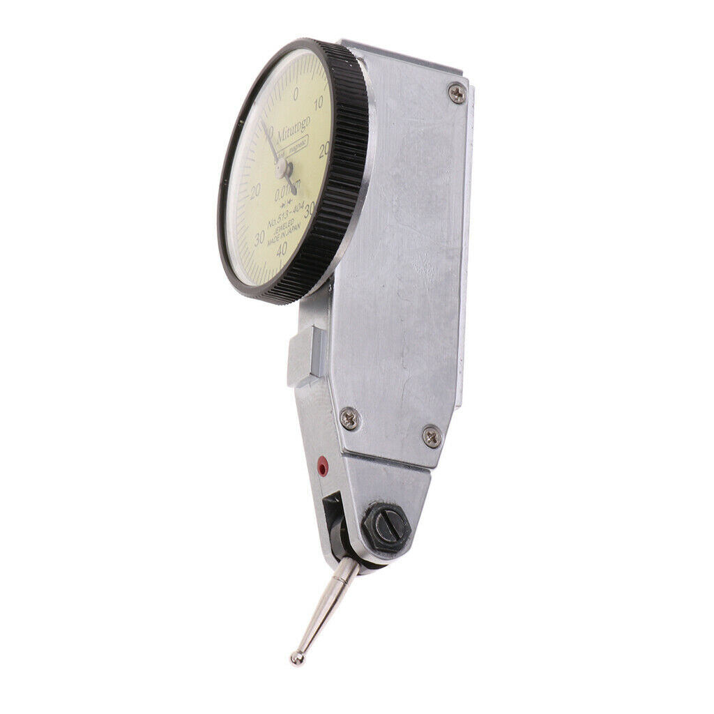 Metal Lever Dial Indicator Gauge Accuracy Range Measuring Instruments 0-0.8mm