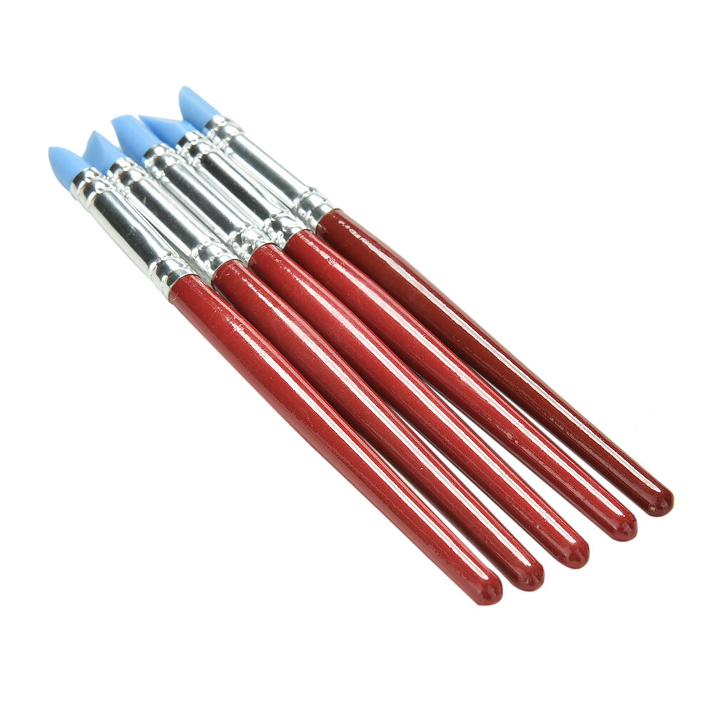 5x Silicone Rubber Clay Shaper Sculpting Fimo Polymer Modelling Pottery To.l8