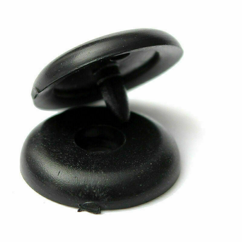 10 Pairs Seat Belts Buckle Buttons- Holders Stopper Button Snap-together Plactic
