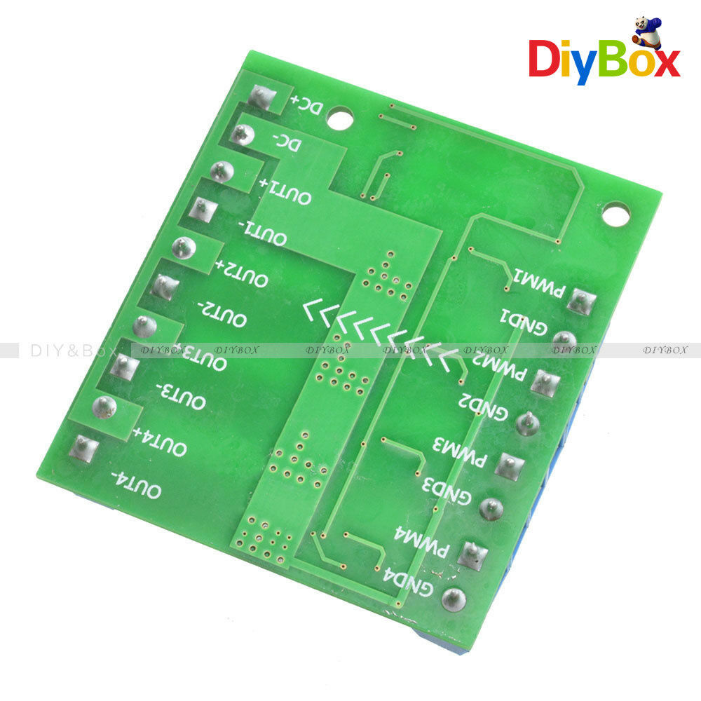 Trigger Switch Module 4-way FET MOS DC Control for PWM Motor Pump LED O6BS