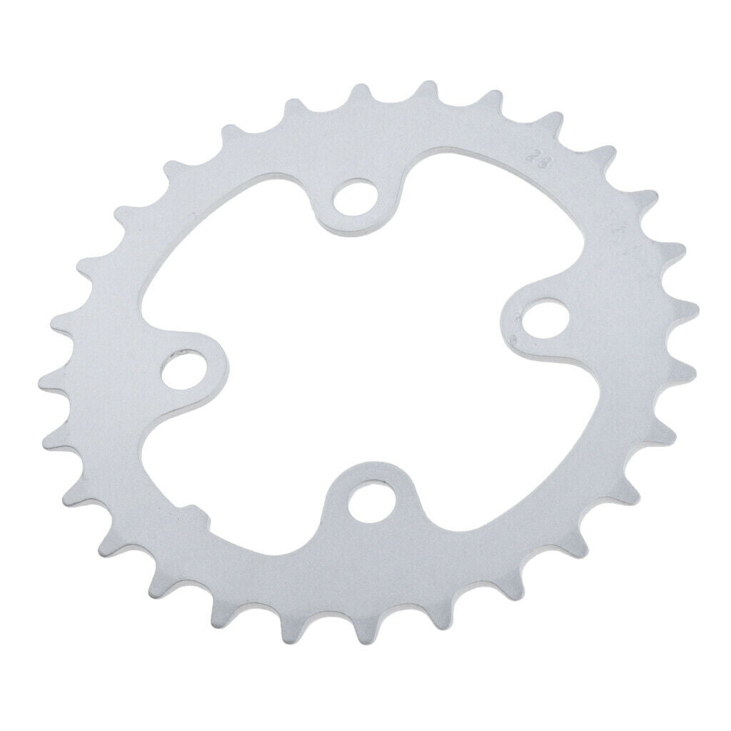 Cycling Chainring Narrow Wide with 4 Bolts for Road Bike Mountain Bike