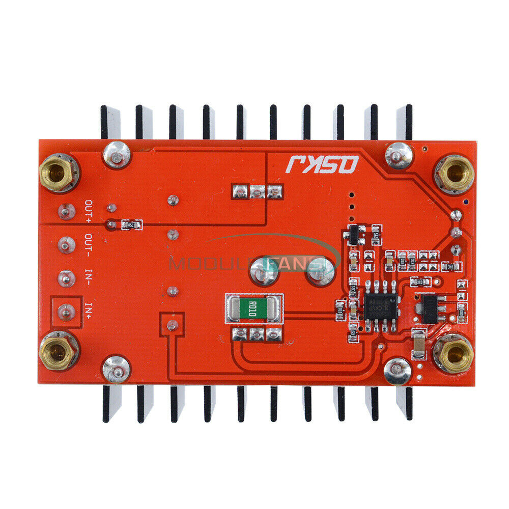 2PCS DC Converter 100W Boost Power Supply Module 10-32V Step up to60-97V Voltage