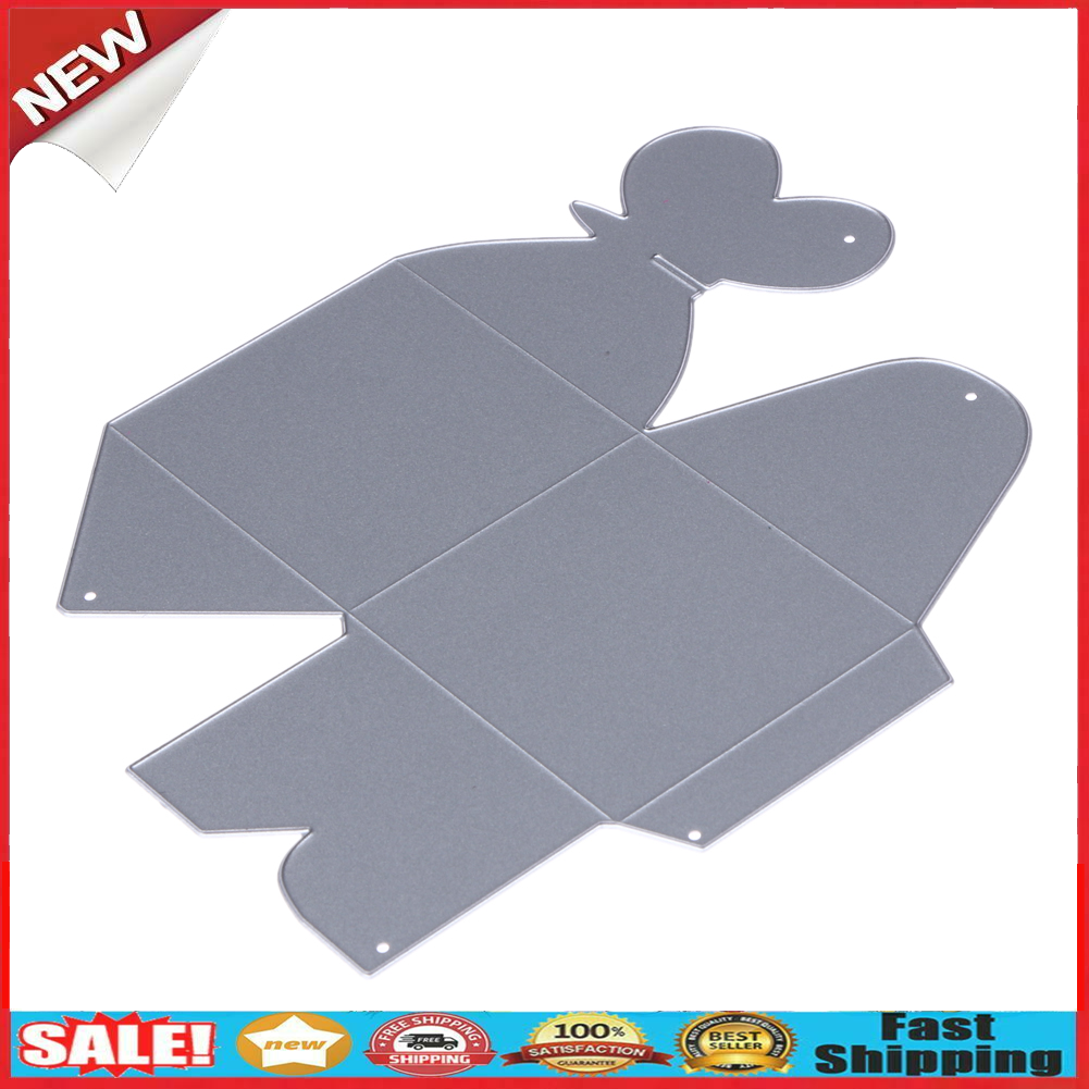 Lovely Wedding Box Metal Cutting Dies Stencils for DIY Scrapbooking @