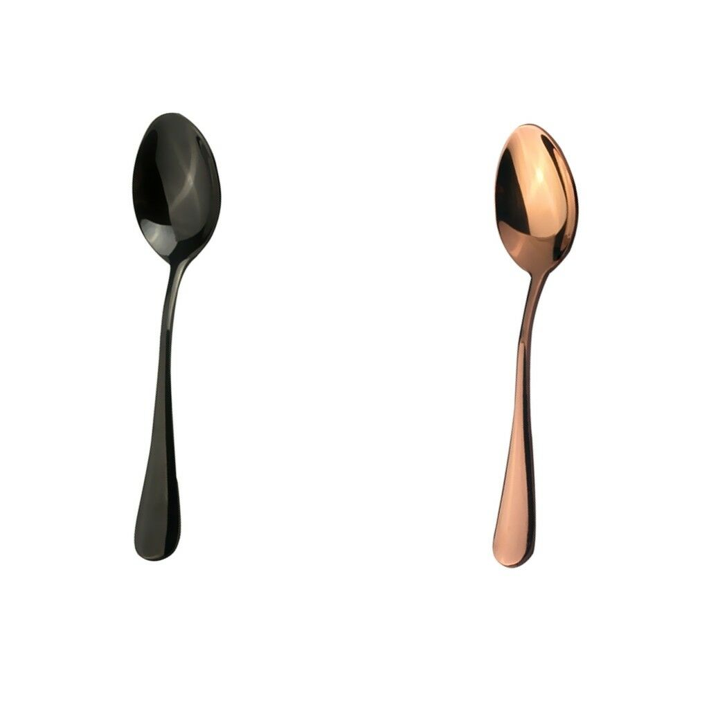 Sugar Tea Spoon, Cutlery, 2 Piece Tea Spoons, Stainless Steel Coffee Spoons