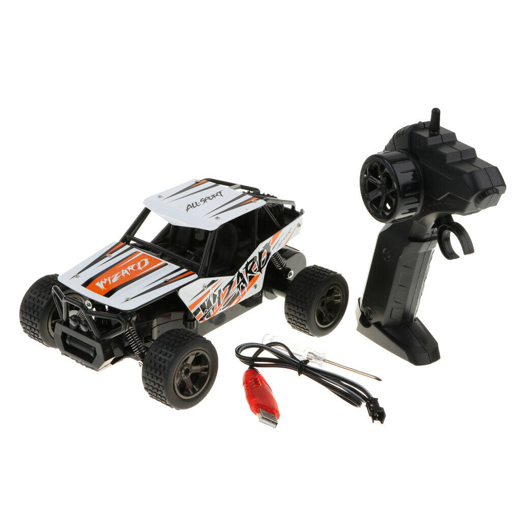 4WD Remote Control Car, 2.4G High Speed Climbing Car with Rechargeable Batteries